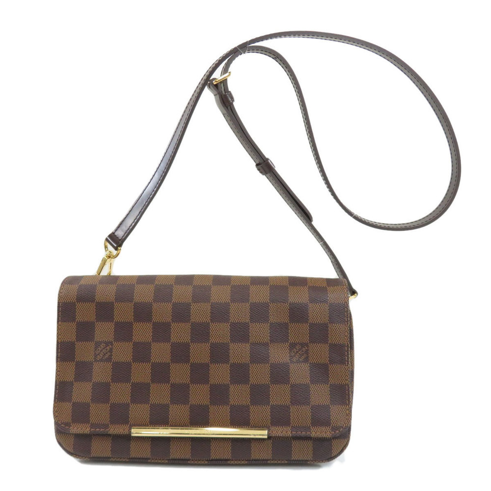 Louis Vuitton Hoxton PM Damier Ebene Shoulder Bag Damier Canvas